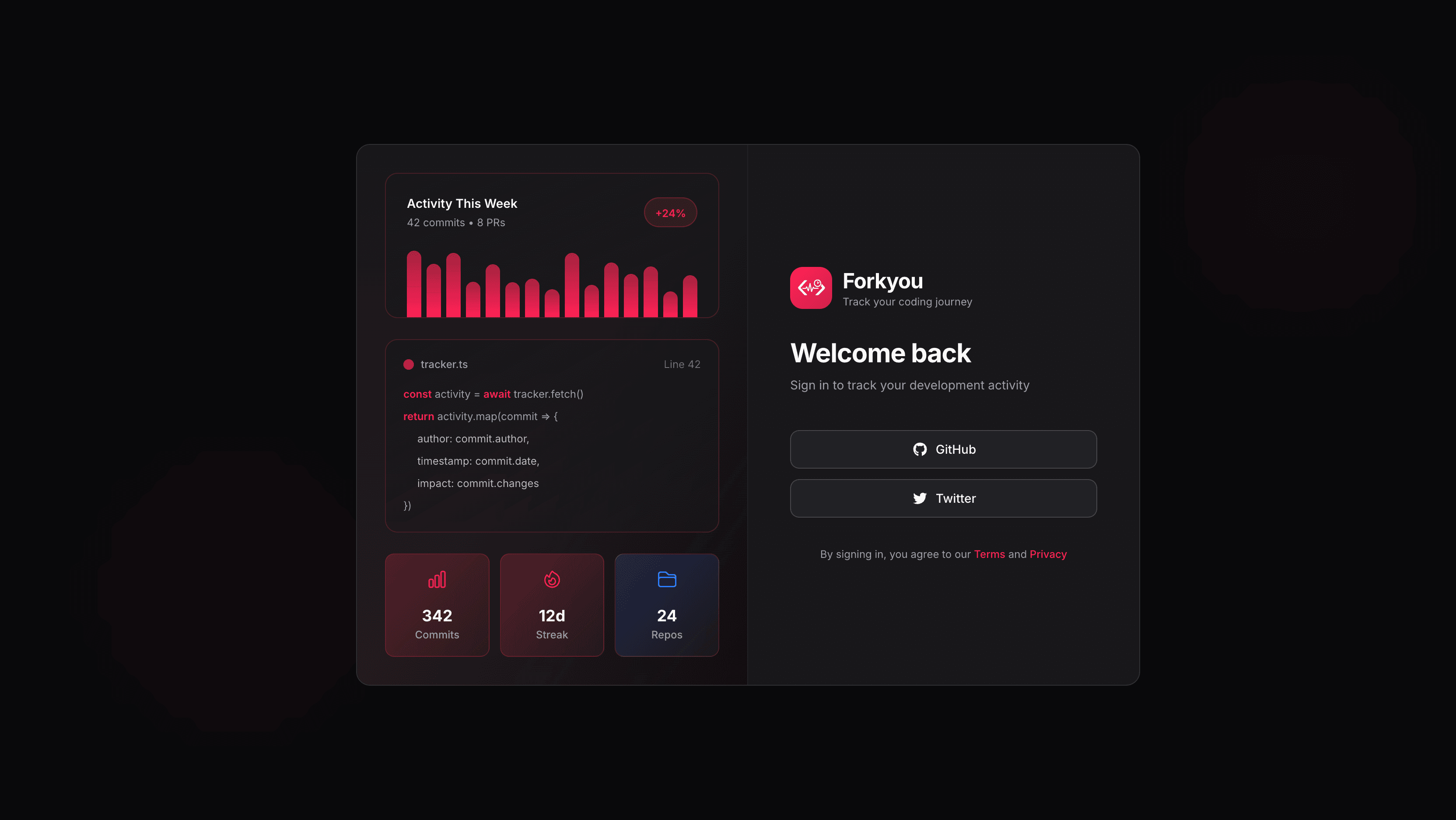 Login / Register Page